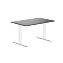 Desky Zero Melamine Home Office Desk Classic Oak / Small 1200x750mm / White