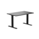 Desky Zero Melamine Home Office Desk Classic Oak / Small 1200x750mm / White