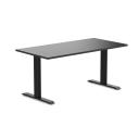 Desky Zero Melamine Home Office Desk Classic Oak / Small 1200x750mm / White
