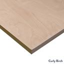 Desky Zero Melamine Home Office Desk Select Beech / Large 1800x750mm / White