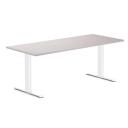 Desky Zero Melamine Home Office Desk White Alaskan / Large 1800x750mm / White