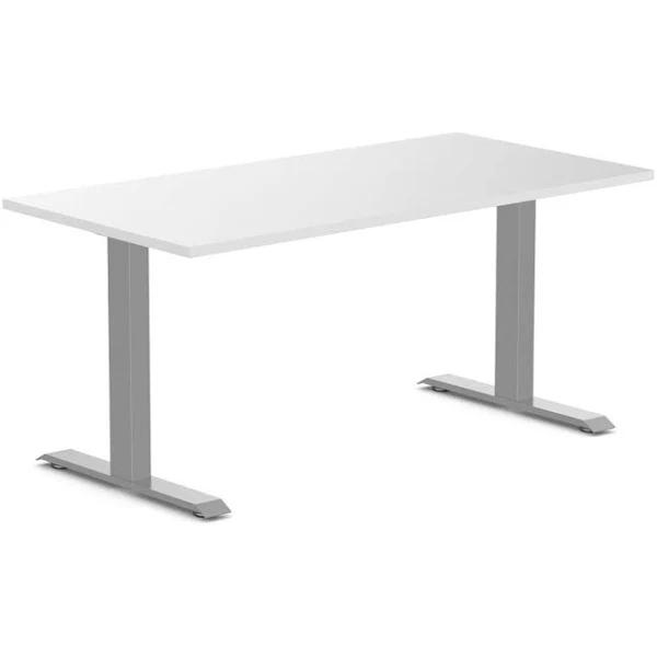 Desky Zero Melamine Home Office Desk White / Medium 1500x750mm / Grey