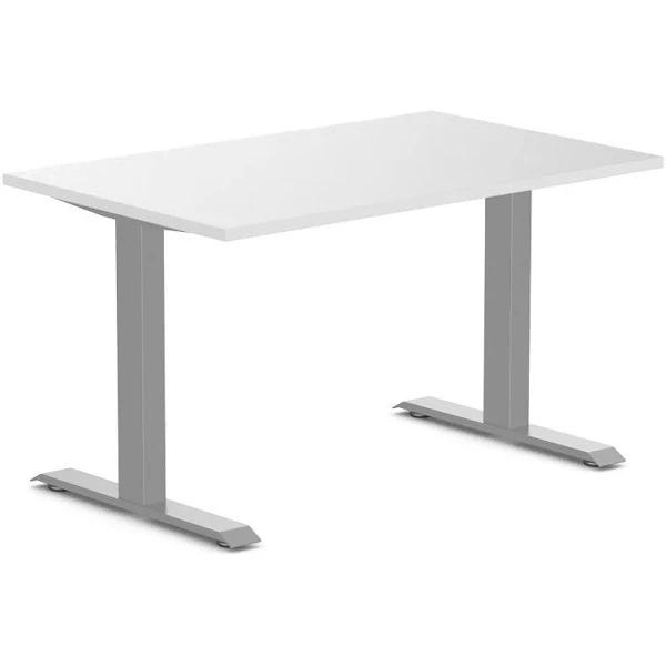 Desky Zero Melamine Home Office Desk White / Small 1200x750mm / Grey