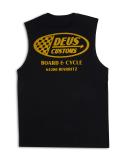 Deus EX Machina - Men's Black Singlets - Flags Muscle Tee - Size S at The Iconic