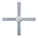 Devanti 4 Blade Ceiling Fan with LED 1300mm Silver