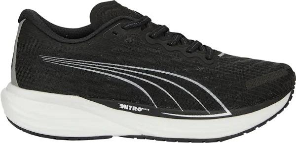 Deviate Nitro 2 Men's Running Shoes in Black, Size 7.5 by Puma