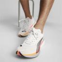 Deviate Nitro 2 Men's Running Shoes in White/Sunset Glow/Sun Stream, Size 7 by Puma