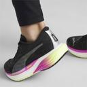 Deviate Nitro 2 Women's Running Shoes in Black/Electric Orchid, Size 5.5 by Puma