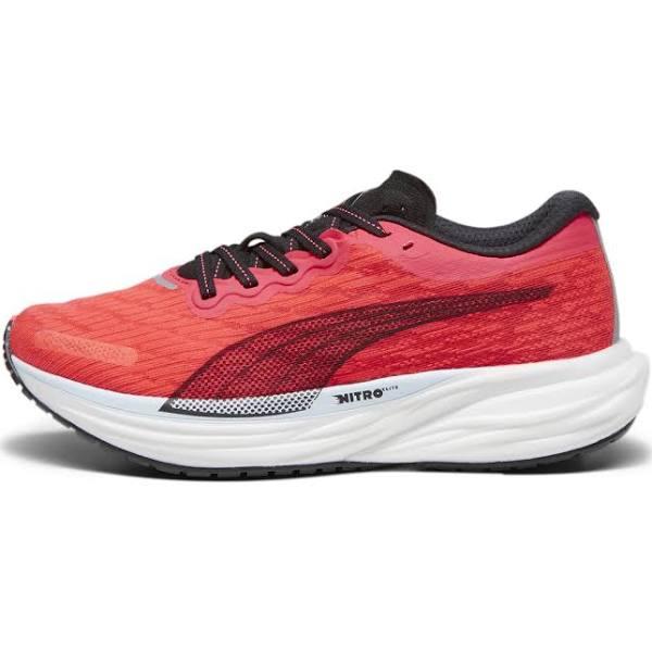 Deviate Nitro 2 Women's Running Shoes in Fire Orchid/Black/Icy Blue, Size 5.5 by Puma