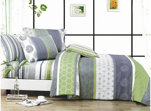 Dexter Duvet/Doona/Quilt Cover Set (King Single Size)