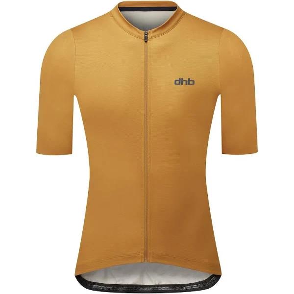 dhb Aeron Men's Short Sleeve Jersey 2.0 - Golden Brown