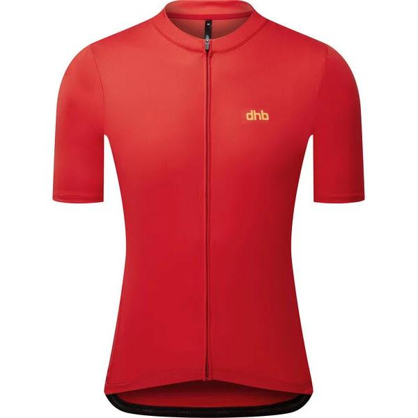 dhb Classic Short Sleeve Jersey - Fiery Red