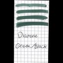 Diamine Green/Black Ink - 80 ml Bottle
