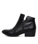 Diana Ferrari Zalen Black E Leather Black E Womens Shoes Casual Ankle Boots
