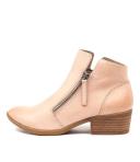 Diana Ferrari Zalen Blush Leather Blush Womens Shoes Casual Ankle Boots