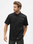 Dickies 1574 Short Sleeve Work Shirt - Black, 4XL