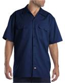 Dickies 1574 Short Sleeve Work Shirt - Dark Navy, 4XL