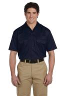 Dickies 1574 Short Sleeve Work Shirt - Dark Navy, 4XL