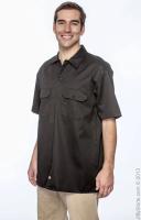 Dickies 1574 Short Sleeve Work Shirt - Dark Navy, 4XL