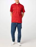Dickies 1574 Short Sleeve Work Shirt - English Red, 3XL