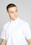 Dickies 1574 Short Sleeve Work Shirt - White, L