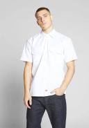 Dickies 1574 Short Sleeve Work Shirt - White, L