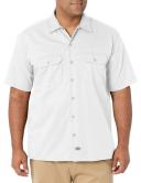 Dickies 1574 Short Sleeve Work Shirt - White, M