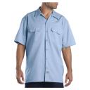 Dickies 1574 Short Sleeve Work Shirt - White, M