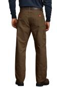 Dickies 1939 Relaxed Fit Straight Leg Carpenter Duck Jeans - Rinsed Black, 34
