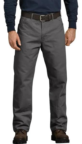Dickies 1939 Relaxed Fit Straight Leg Carpenter Duck Jeans - Rinsed Slate, 36