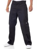 Dickies 85283 Loose Fit Double Knee Work Pants - Black, 42