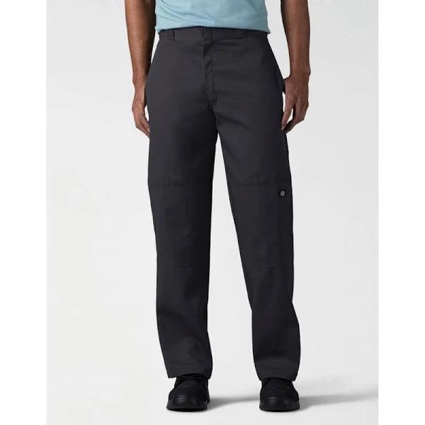 Dickies 85283 Loose Fit Double Knee Work Pants - Black, 42