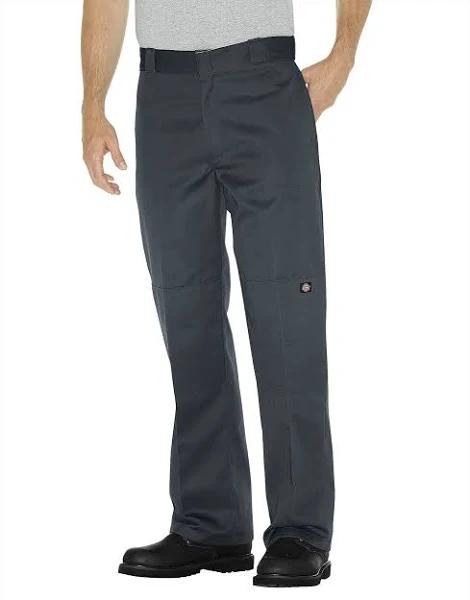Dickies 85283 Loose Fit Double Knee Work Pants - Charcoal, 34