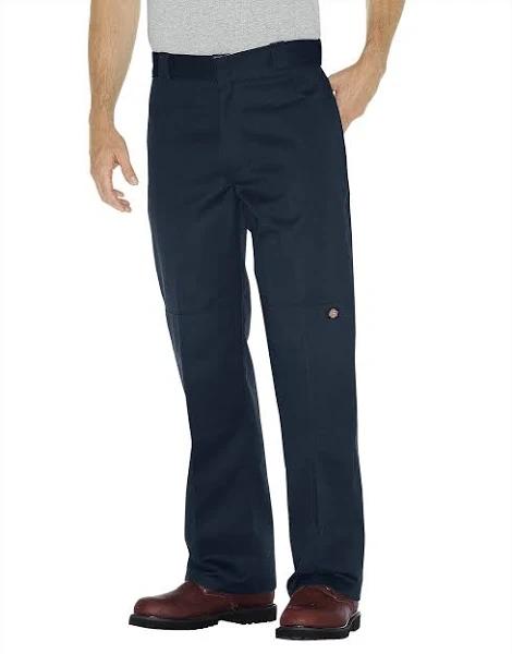 Dickies 85283 Loose Fit Double Knee Work Pants - Dark Navy, 28