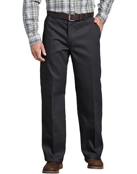 Dickies 85283f Flex Loose Fit Double Knee Work Pants - Black, 34