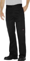 Dickies 85283f Flex Loose Fit Double Knee Work Pants - Black, 42