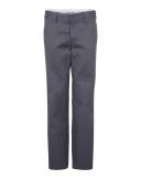 Dickies 873 Slim Straight Work Pants - Charcoal Grey
