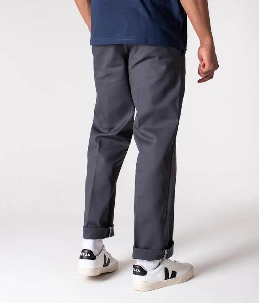 Dickies 873 Work Pant Rec - Charcoal Grey - 36/32 - Men