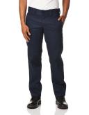 Dickies 873f Flex Slim Fit Straight Leg Work Pants - Dark Navy, 32