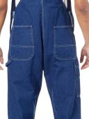 Dickies - Bib Overall Rinsed - Indigo Blue - 34/32