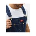Dickies - Bib Overall Rinsed - Indigo Blue - 34/32