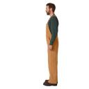 Dickies DB100 Bib Overalls - Rinsed Brown Duck, 36