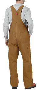 Dickies DB100 Bib Overalls - Rinsed Brown Duck, 36