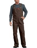 Dickies DB100 Bib Overalls - Rinsed Timber, 46
