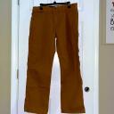 Dickies du250 Relaxed Fit Straight Leg Carpenter Duck Jeans - Rinsed Brown Duck, 34