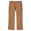 Dickies du250 Relaxed Fit Straight Leg Carpenter Duck Jeans - Rinsed Timber, 32