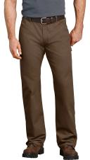Dickies du250 Relaxed Fit Straight Leg Carpenter Duck Jeans - Rinsed Timber, 40