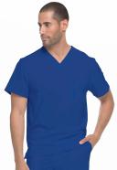 Dickies EDS Essentials Men's V-Neck Scrub Top - 4x - Black