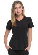 Dickies EDS Essentials V-Neck Scrub Top - S - Caribbean Blue