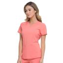 Dickies EDS Essentials V-Neck Scrub Top - S - Wine